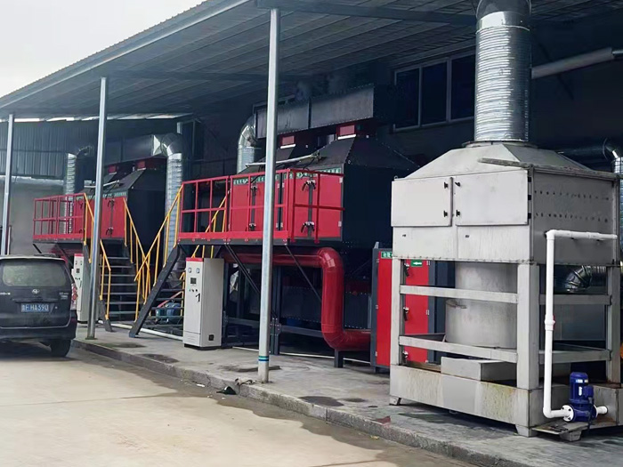 輪胎廢氣催化燃燒設備